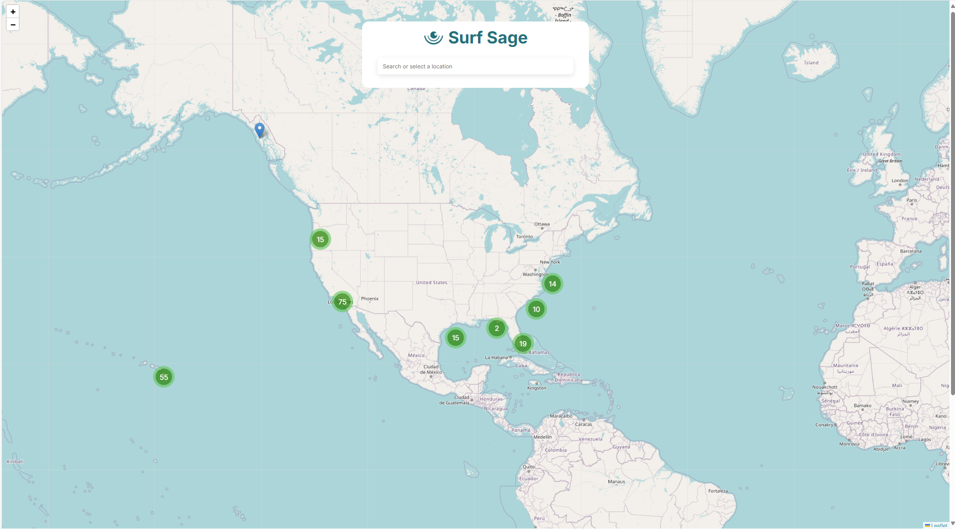 Home page of Forecast Project